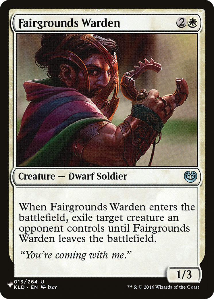 Fairgrounds Warden [The List] | Enigma On Main