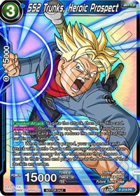 SS2 Trunks, Heroic Prospect (Alternate Art) (P-219) [Promotion Cards] | Enigma On Main