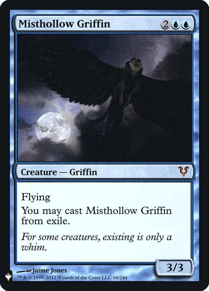Misthollow Griffin [Mystery Booster] | Enigma On Main