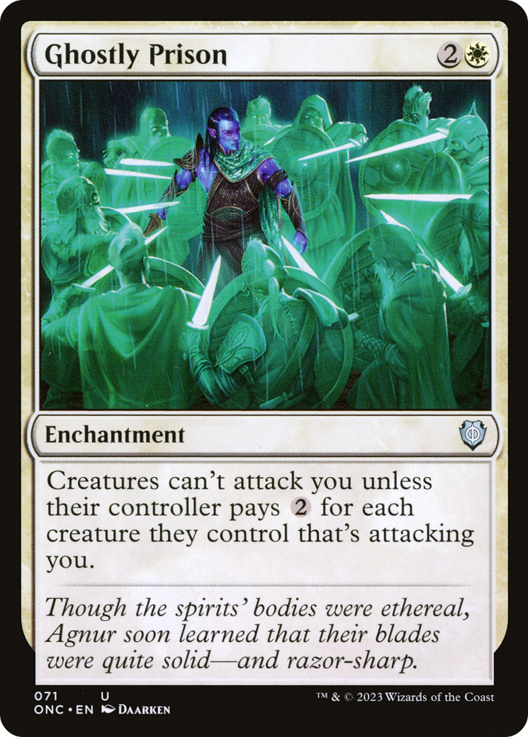 Ghostly Prison [Phyrexia: All Will Be One Commander] | Enigma On Main