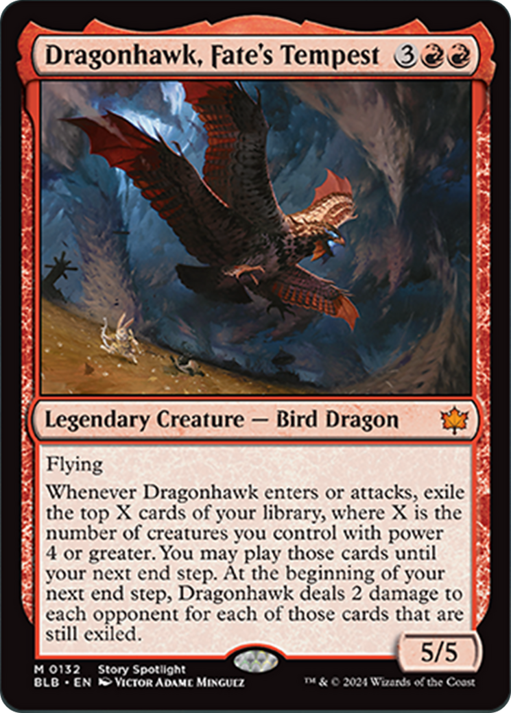 Dragonhawk, Fate's Tempest [Bloomburrow] | Enigma On Main