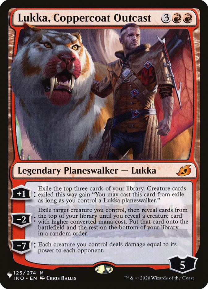 Lukka, Coppercoat Outcast [The List] | Enigma On Main