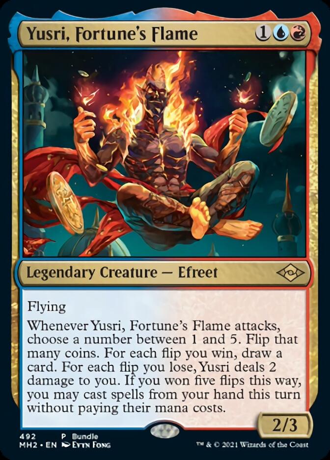 Yusri, Fortune's Flame (Bundle) [Modern Horizons 2] | Enigma On Main