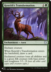 Kenrith's Transformation [The List Reprints] | Enigma On Main