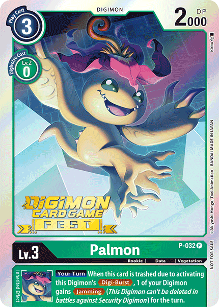 Palmon [P-032] (Digimon Card Game Fest 2022) [Promotional Cards] | Enigma On Main