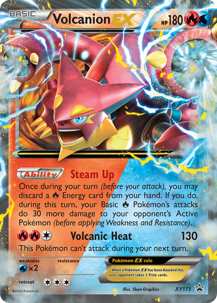 Volcanion EX (XY173) [XY: Black Star Promos] | Enigma On Main