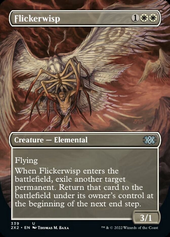 Flickerwisp (Borderless Alternate Art) [Double Masters 2022] | Enigma On Main