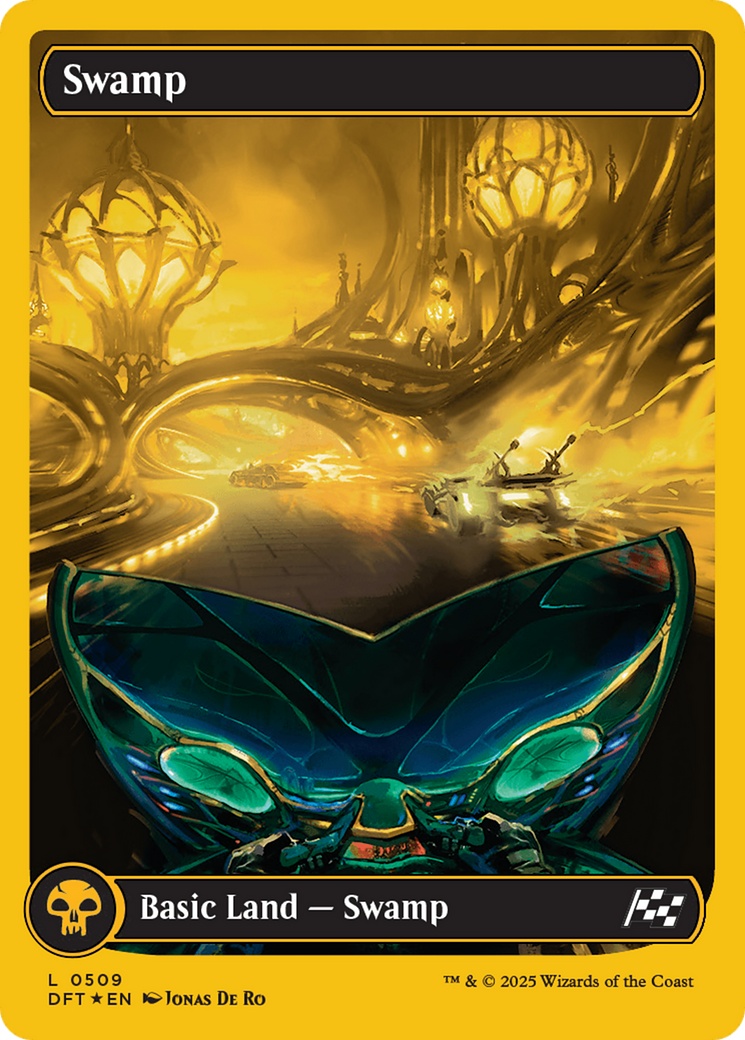 Swamp (0509) (First-Place Foil) [Aetherdrift] | Enigma On Main