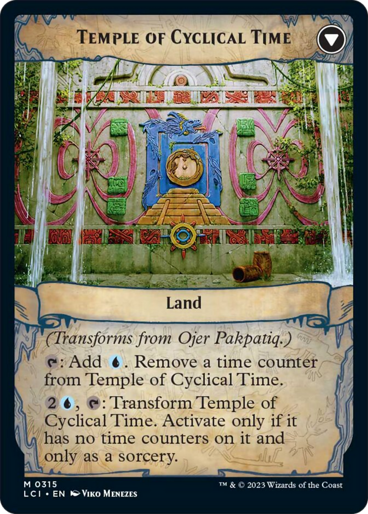 Ojer Pakpatiq, Deepest Epoch // Temple of Cyclical Time (Showcase) [The Lost Caverns of Ixalan] | Enigma On Main