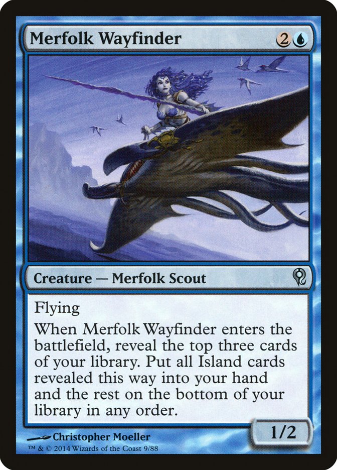 Merfolk Wayfinder [Duel Decks: Jace vs. Vraska] | Enigma On Main