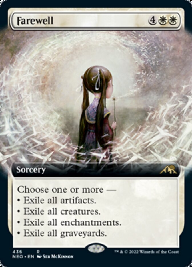 Farewell (Extended Art) [Kamigawa: Neon Dynasty] | Enigma On Main