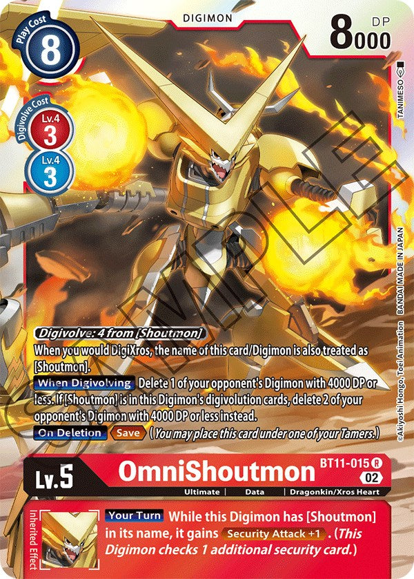 OmniShoutmon [BT11-015] [Dimensional Phase] | Enigma On Main