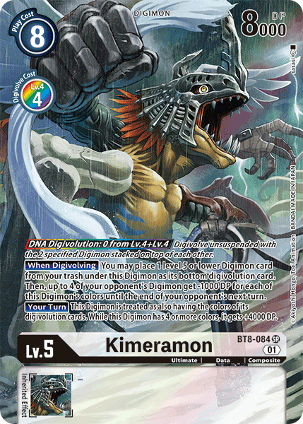 Kimeramon [BT8-084] (Alternate Art) [New Awakening] | Enigma On Main