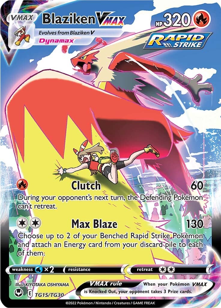 Blaziken VMAX (TG15/TG30) [Sword & Shield: Silver Tempest] | Enigma On Main