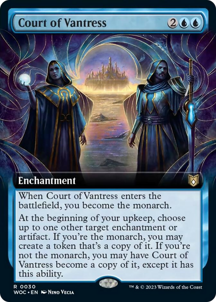 Court of Vantress (Extended Art) [Wilds of Eldraine Commander] | Enigma On Main