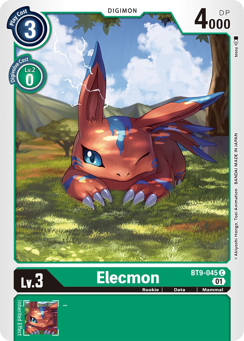 Elecmon [BT9-045] [X Record] | Enigma On Main