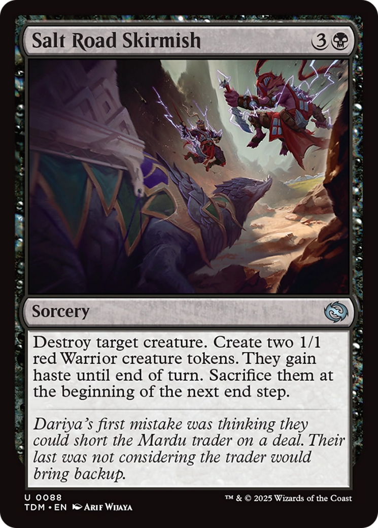 Salt Road Skirmish [Tarkir: Dragonstorm] | Enigma On Main