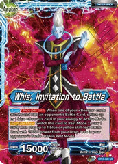 Whis // Whis, Invitation to Battle (BT16-021) [Realm of the Gods] | Enigma On Main