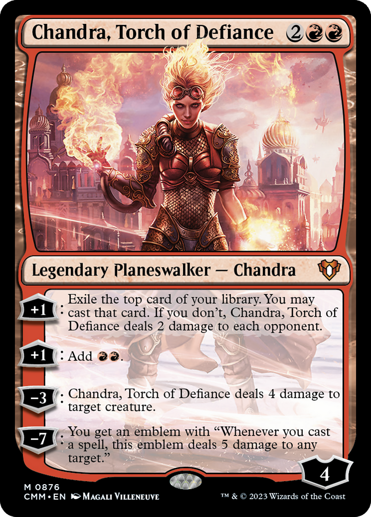 Chandra, Torch of Defiance [Commander Masters] | Enigma On Main