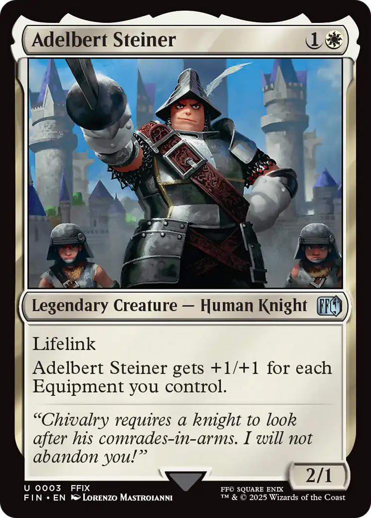 Adelbert Steiner [FINAL FANTASY] | Enigma On Main