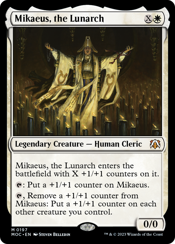 Mikaeus, the Lunarch [March of the Machine Commander] | Enigma On Main