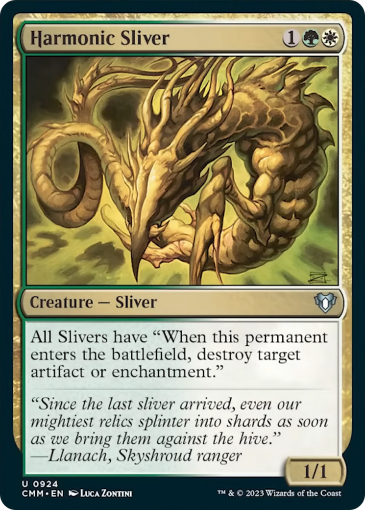 Harmonic Sliver [Commander Masters] | Enigma On Main