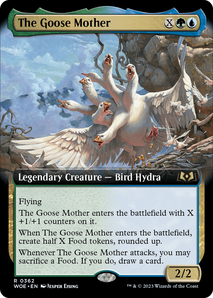 The Goose Mother (Extended Art) [Wilds of Eldraine] | Enigma On Main