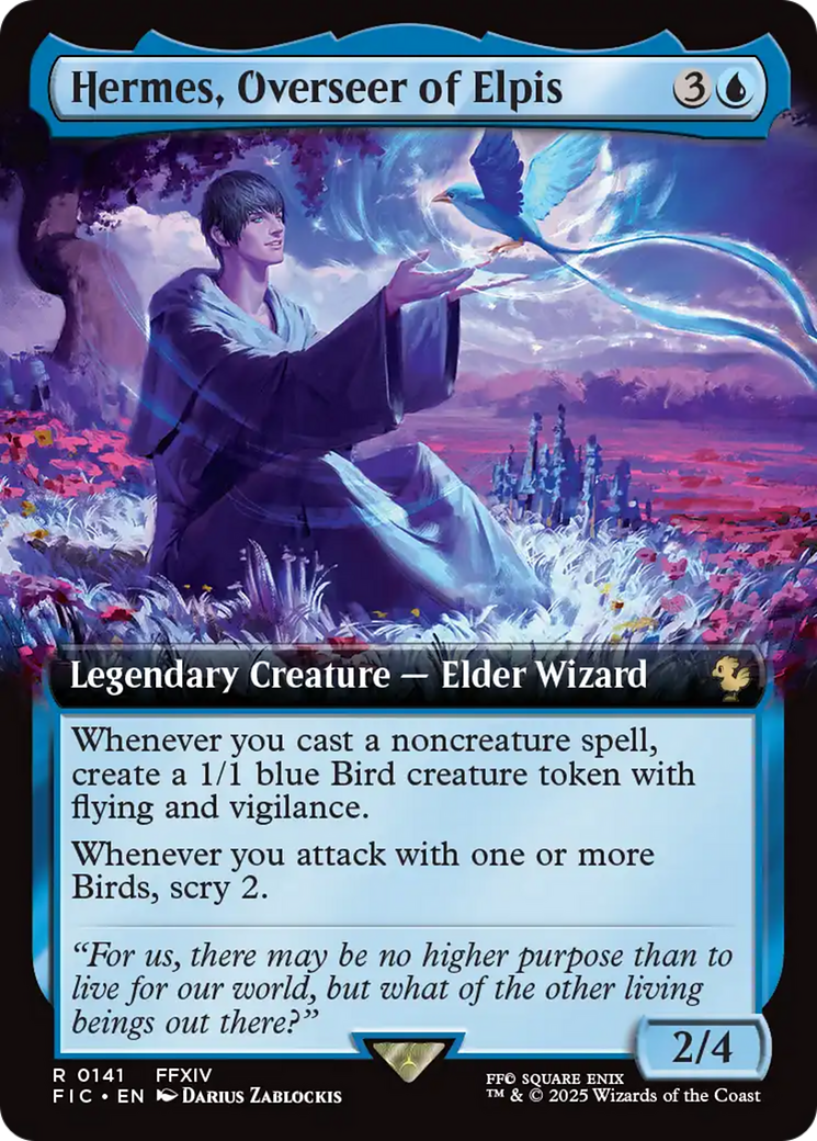 Hermes, Overseer of Elpis (Extended Art) [FINAL FANTASY Commander] | Enigma On Main