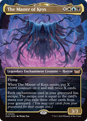 The Master of Keys (Borderless) [Duskmourn: House of Horror Commander] | Enigma On Main