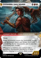 Kassandra, Eagle Bearer (Showcase) (Textured Foil) [Assassin's Creed] | Enigma On Main