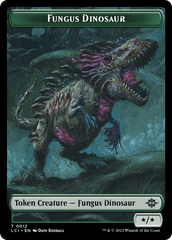 Fungus Dinosaur // Spirit Double-Sided Token [The Lost Caverns of Ixalan Tokens] | Enigma On Main