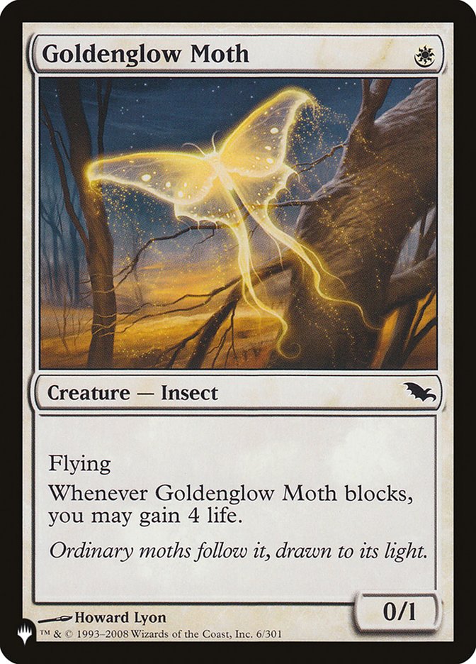 Goldenglow Moth [The List] | Enigma On Main