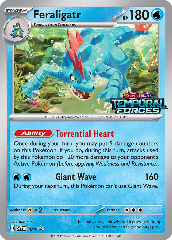 Feraligatr (089) [Scarlet & Violet: Black Star Promos] | Enigma On Main