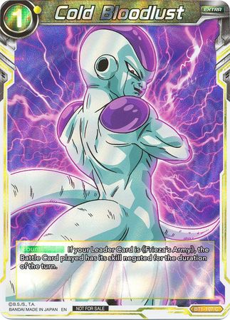 Cold Bloodlust (BT1-107) [Promotion Cards] | Enigma On Main