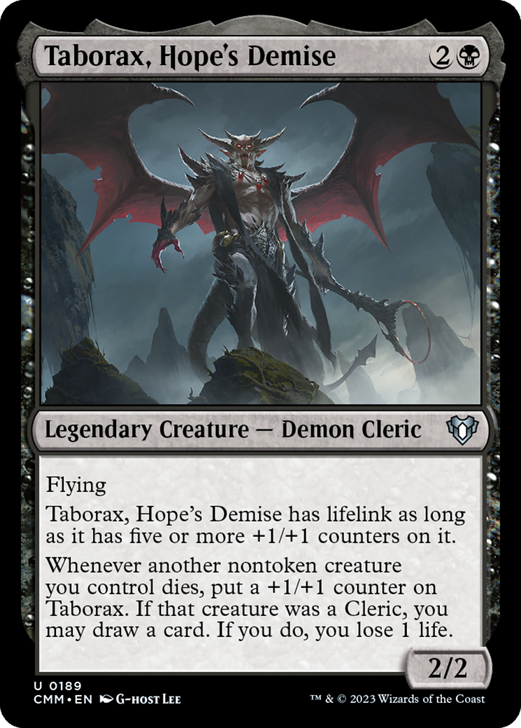 Taborax, Hope's Demise [Commander Masters] | Enigma On Main