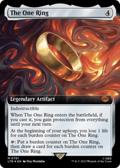 The One Ring (Extended Art) (Surge Foil) [The Lord of the Rings: Tales of Middle-Earth] | Enigma On Main