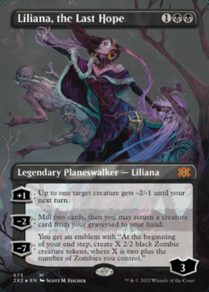 Liliana, the Last Hope (Textured Foil) [Double Masters 2022] | Enigma On Main