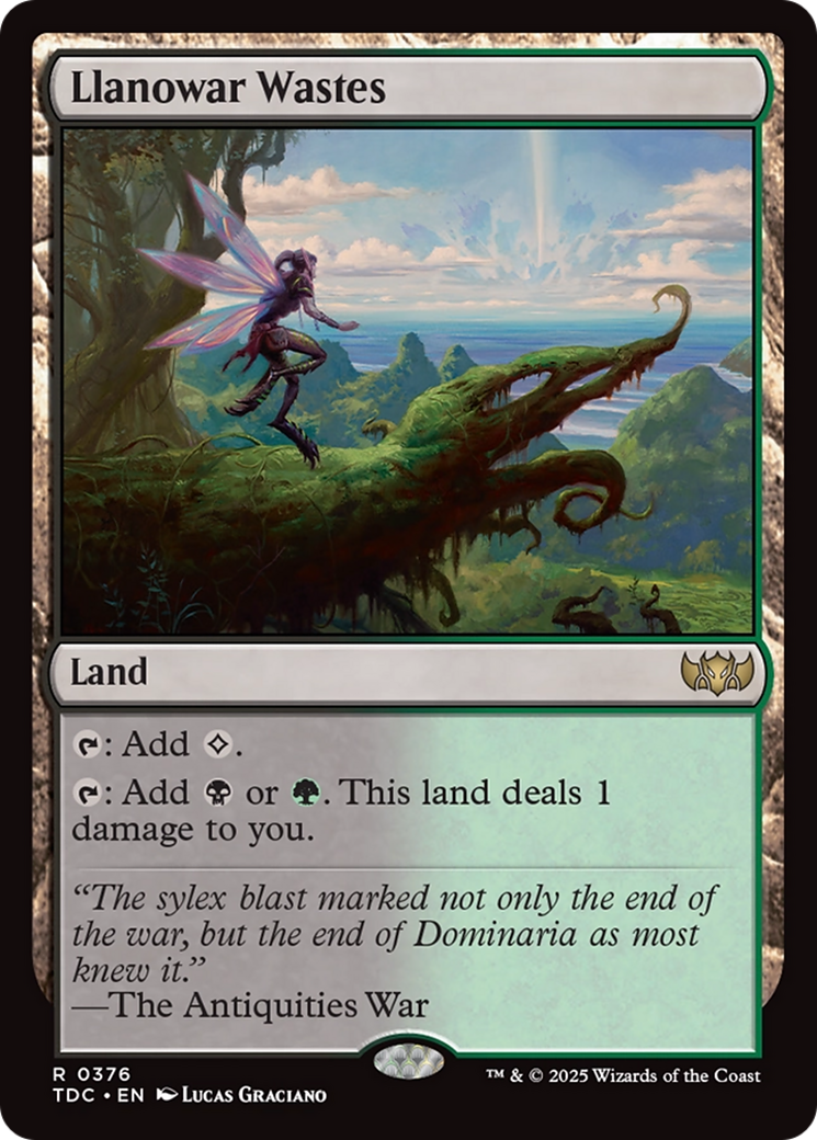 Llanowar Wastes [Tarkir: Dragonstorm Commander] | Enigma On Main