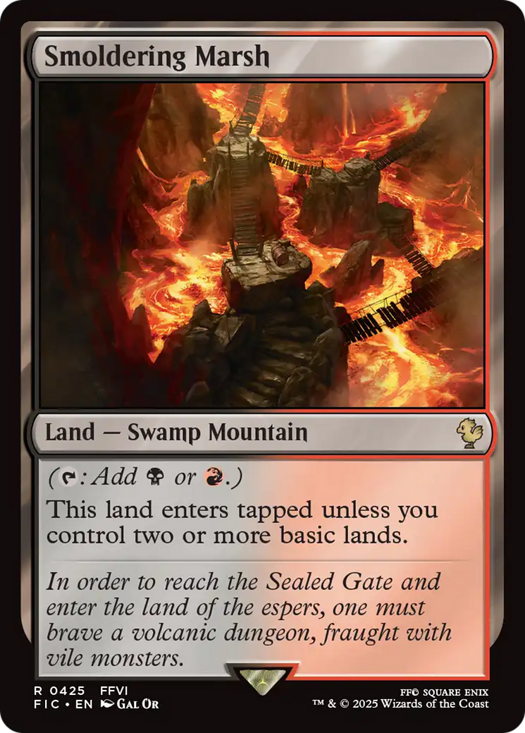 Smoldering Marsh [FINAL FANTASY Commander] | Enigma On Main