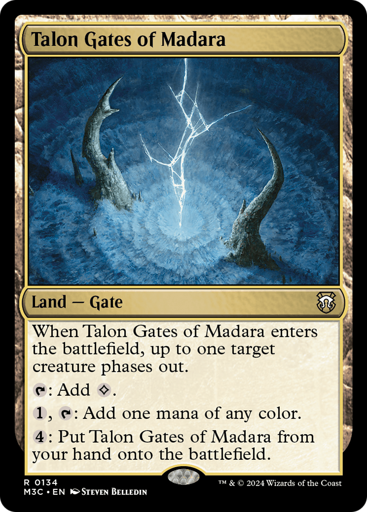 Talon Gates of Madara (Extended Art) (Ripple Foil) [Modern Horizons 3 Commander] | Enigma On Main