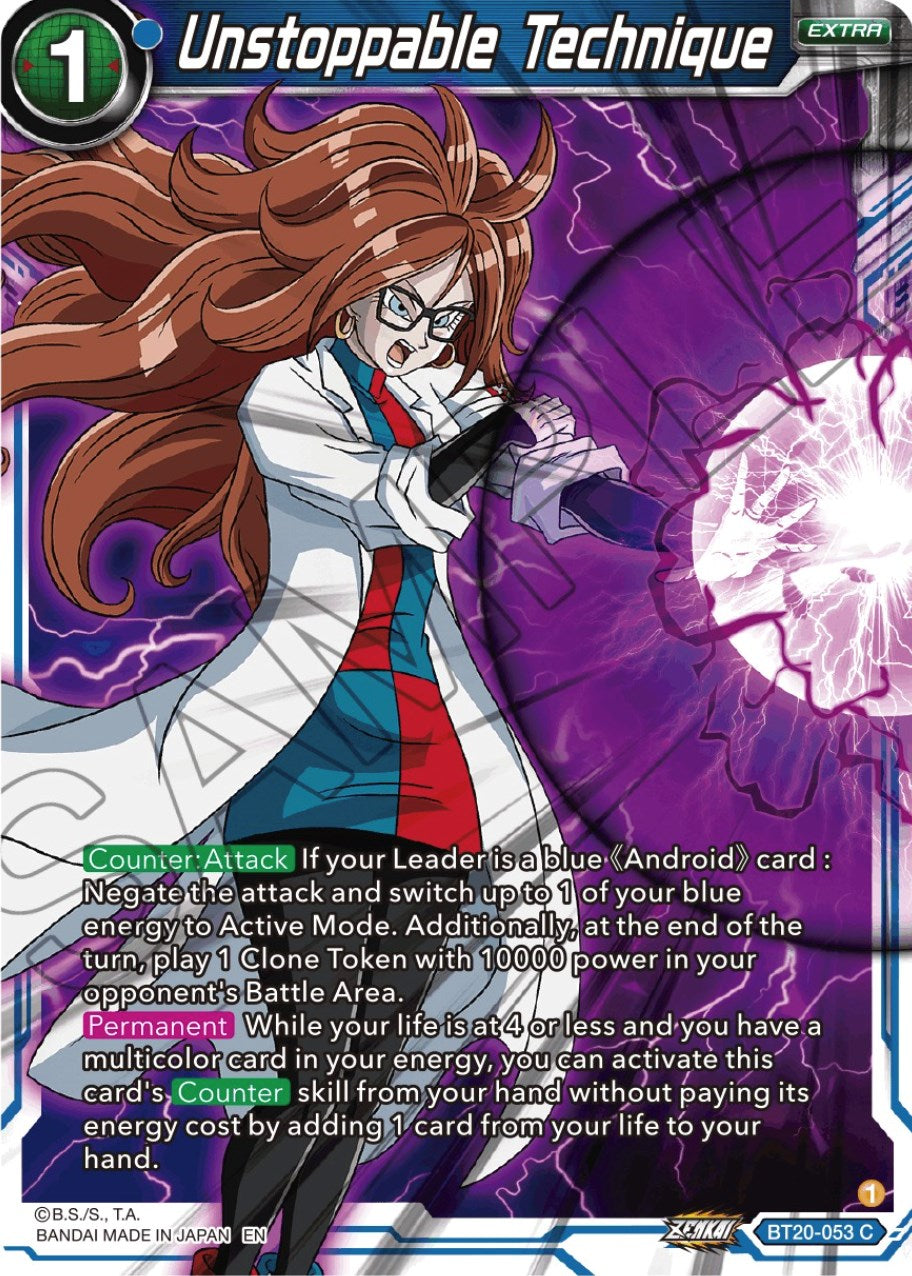 Unstoppable Technique (BT20-053) [Power Absorbed] | Enigma On Main