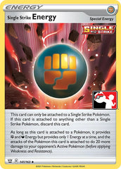 Single Strike Energy (141/163) [Prize Pack Series Two] | Enigma On Main