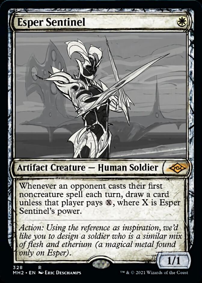 Esper Sentinel (Sketch) [Modern Horizons 2] | Enigma On Main