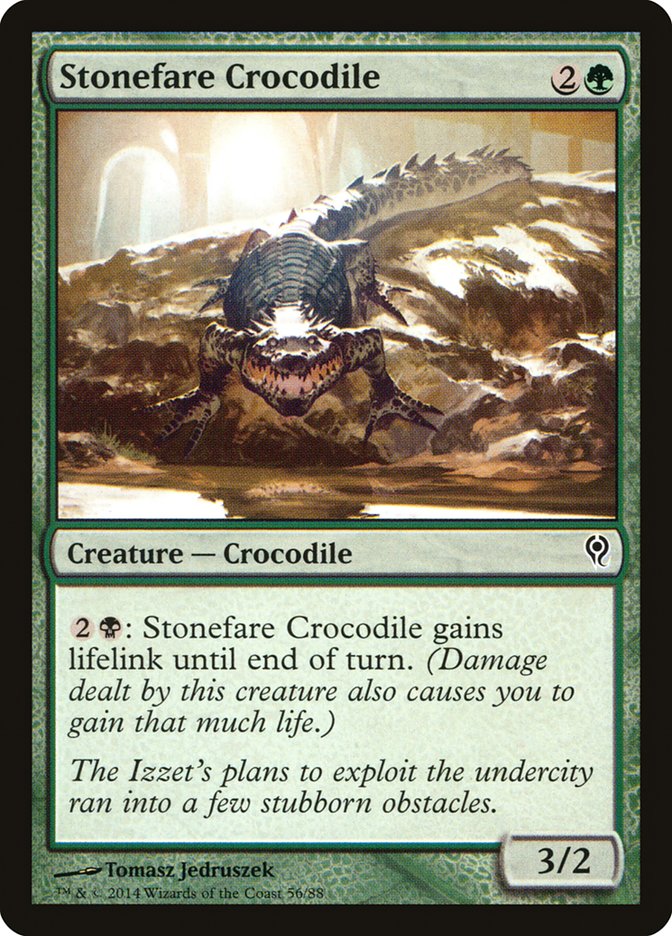 Stonefare Crocodile [Duel Decks: Jace vs. Vraska] | Enigma On Main