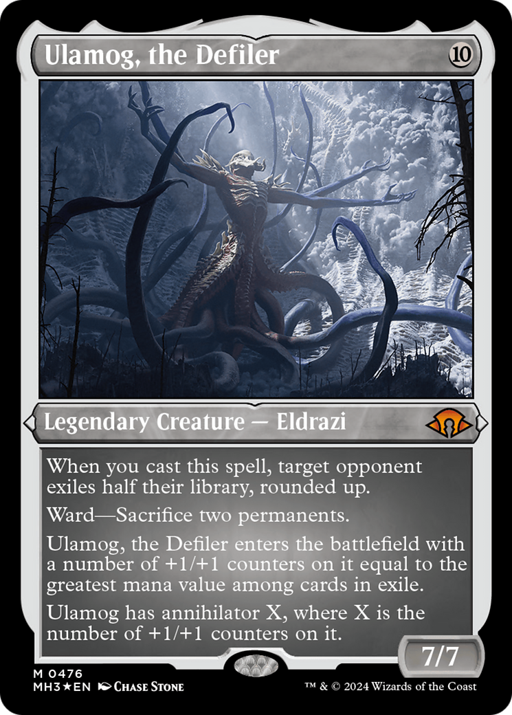 Ulamog, the Defiler (Foil Etched) [Modern Horizons 3] | Enigma On Main