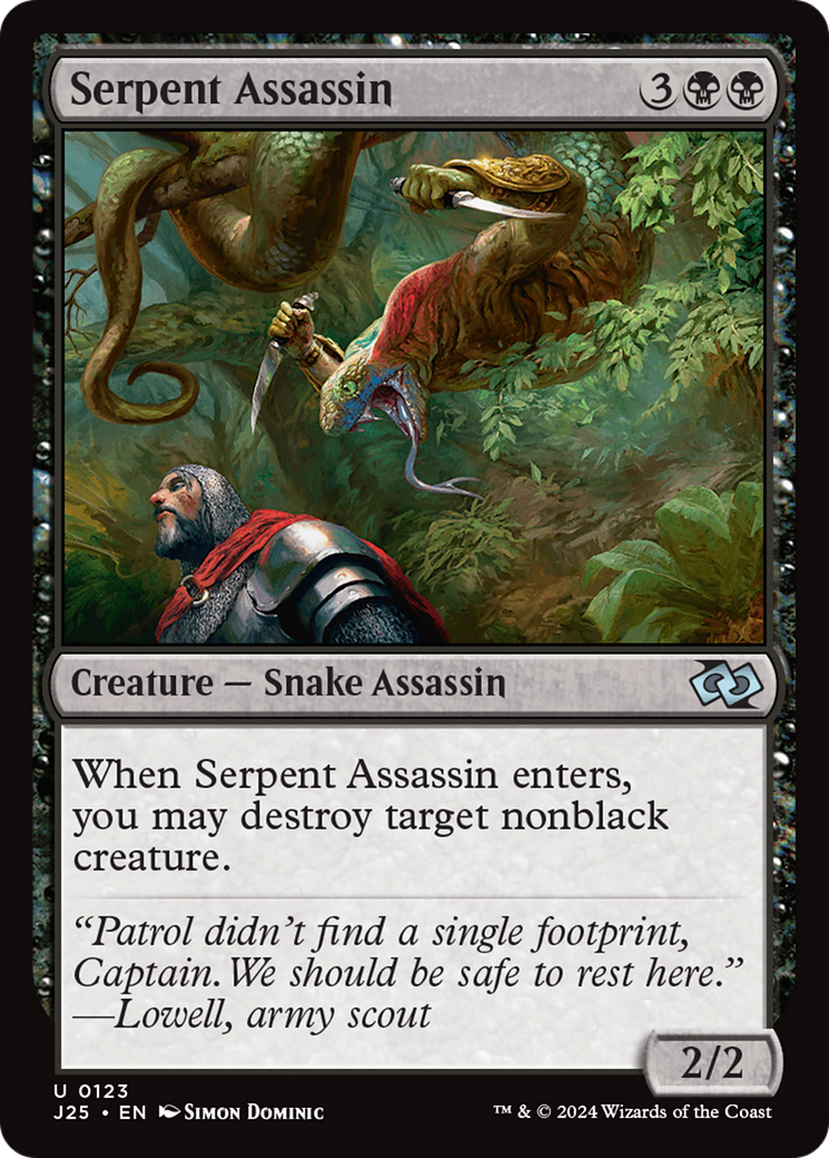 Serpent Assassin [Foundations Jumpstart] | Enigma On Main