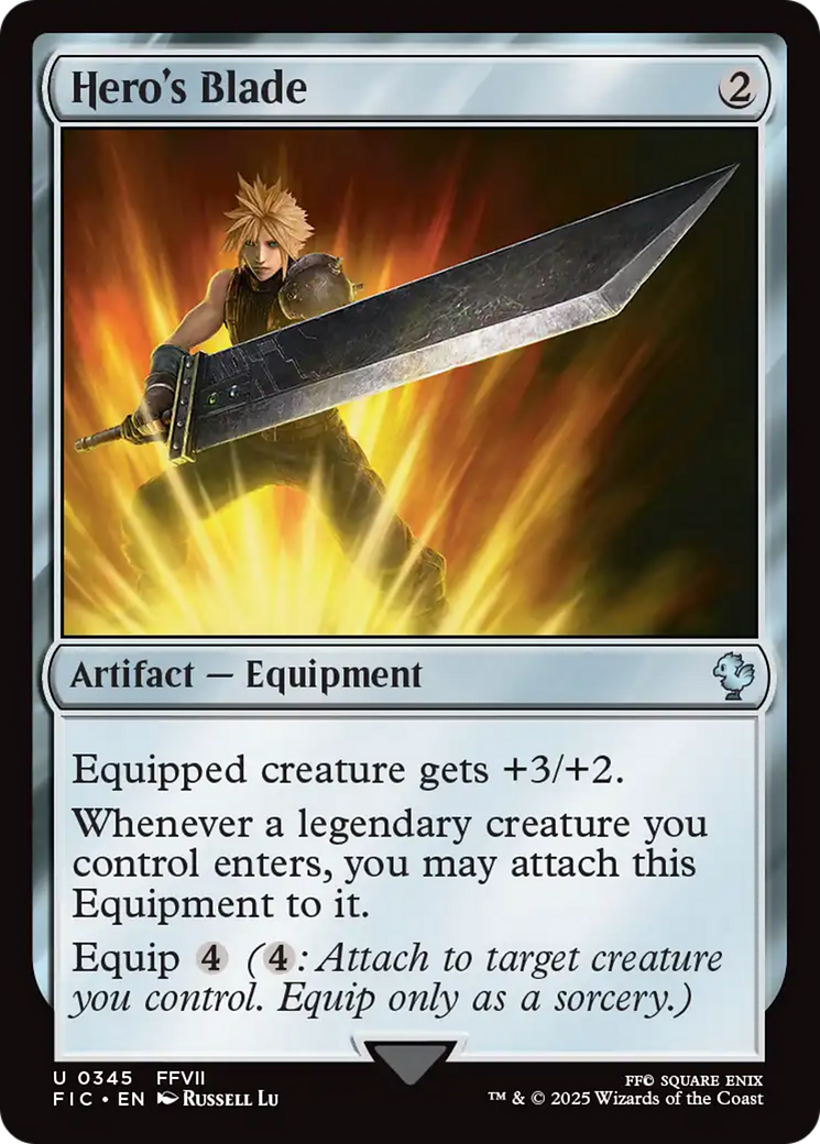 Hero's Blade [FINAL FANTASY Commander] | Enigma On Main