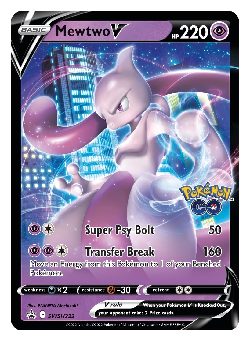 Mewtwo V (SWSH223) [Sword & Shield: Black Star Promos] | Enigma On Main