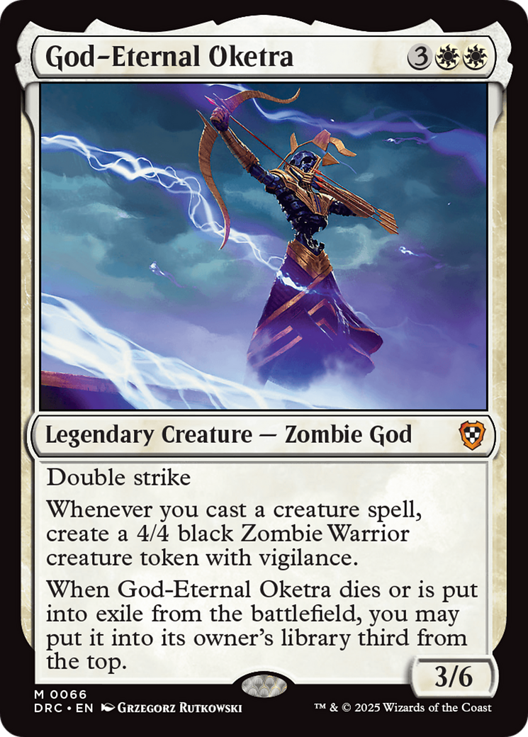 God-Eternal Oketra [Aetherdrift Commander] | Enigma On Main