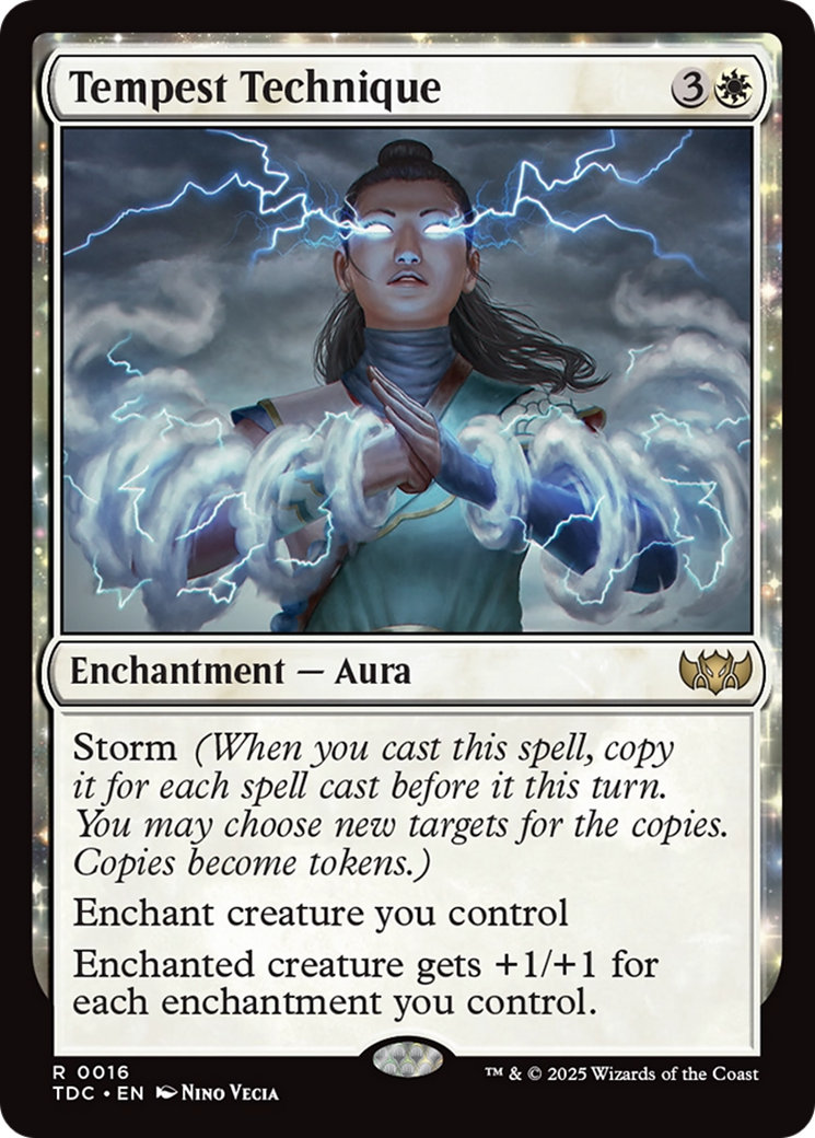 Tempest Technique [Tarkir: Dragonstorm Commander] | Enigma On Main